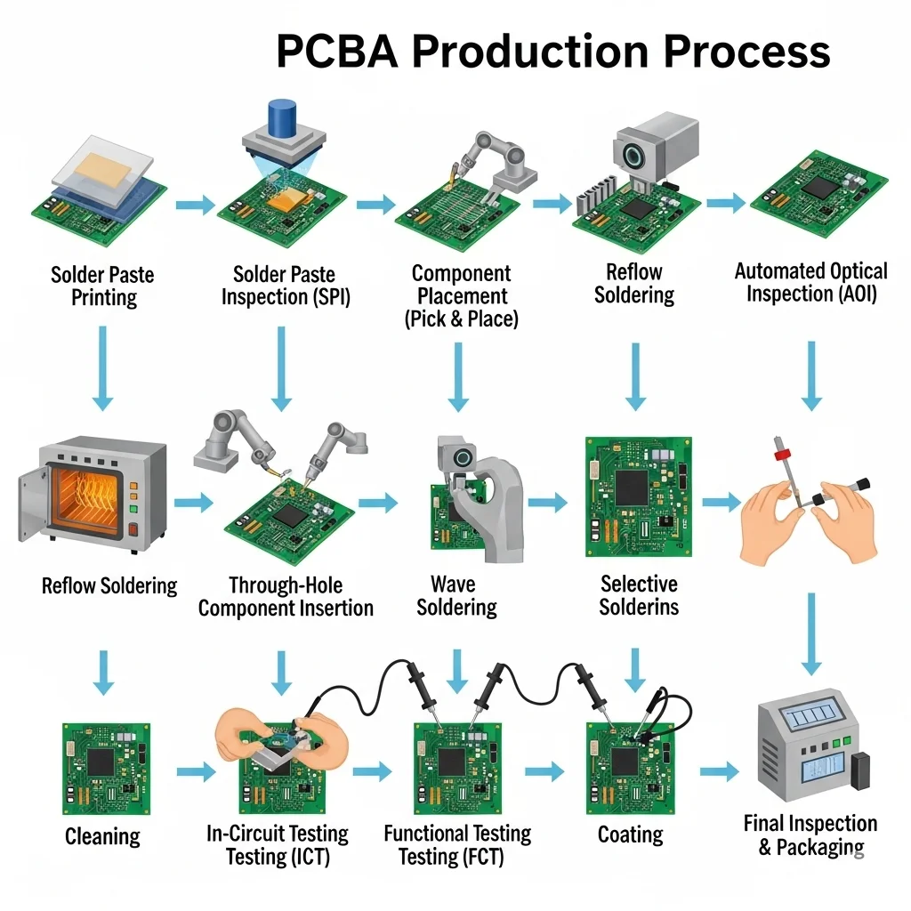 PCBA Production Process